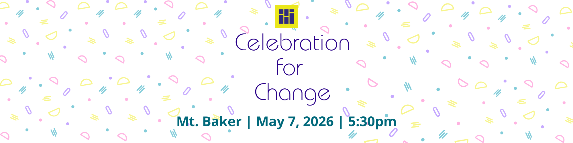 Celebration 2026 Banner 8 x 2 in